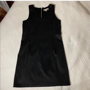 Michael by Michael Kors Black V-Neck Shift Dress